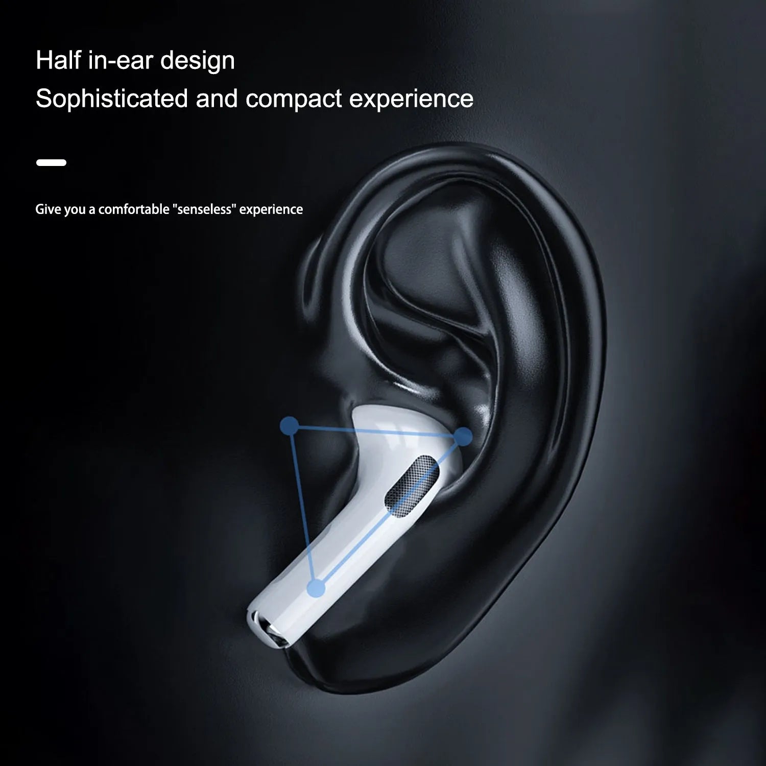 MP3 MP4 Headphone TWS Wireless Bluetooth Earphones - L30